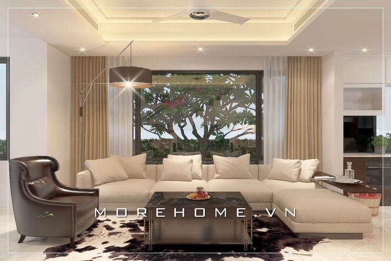 Mẫu sofa đơn dành cho phòng khách, phòng ngủ